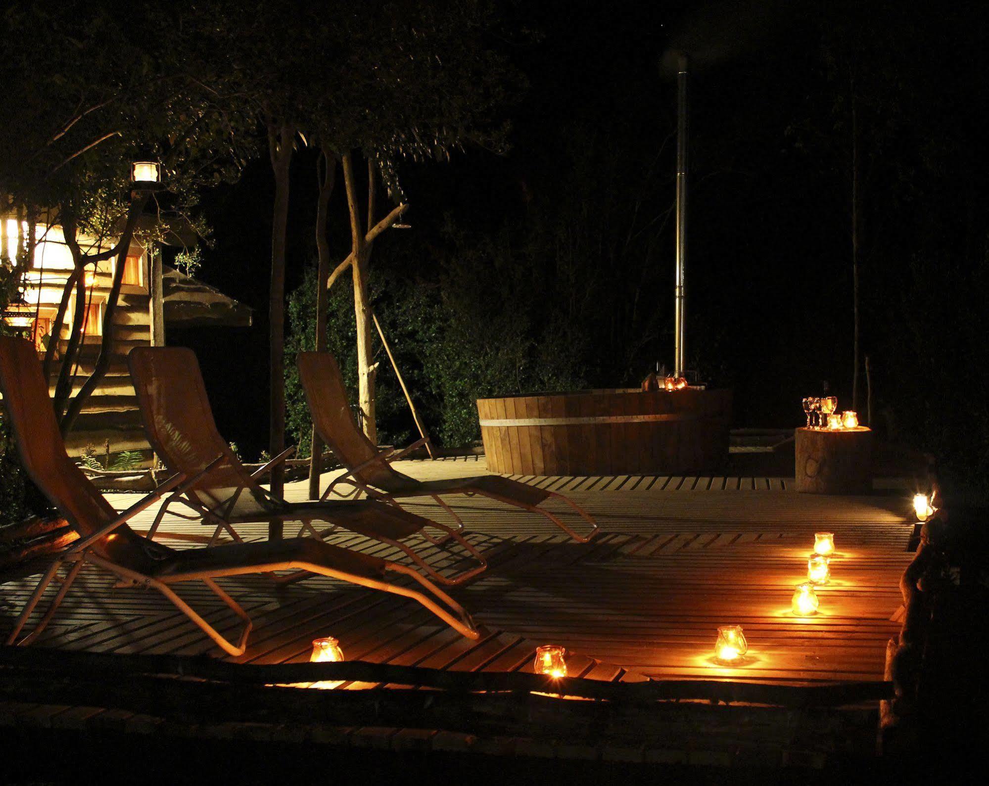 Cabanas Gracias A La Vida Lodge ปูแอร์โตบารัส ภายนอก รูปภาพ